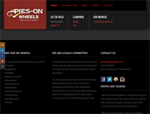 Tablet Screenshot of piesonwheels.com